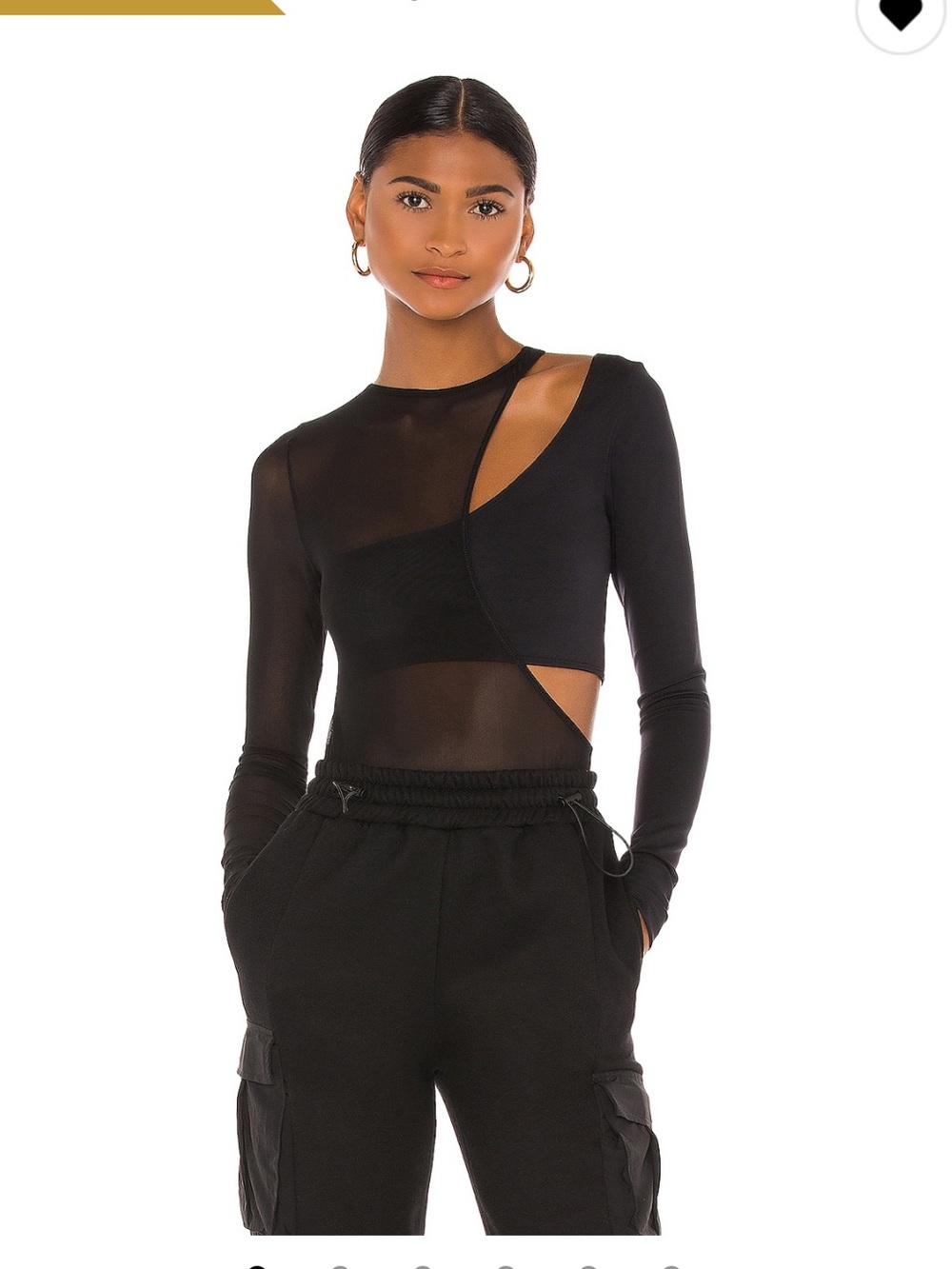 OW Collection Black Bodysuit- Revolve